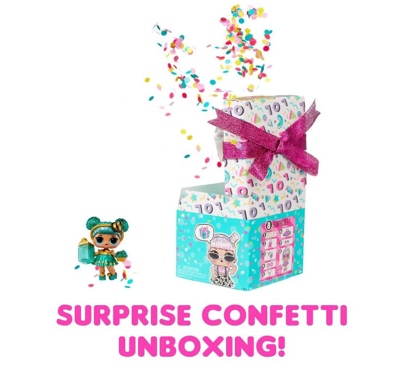 L.O.L. Surprise Confetti Pop Birthday Doll