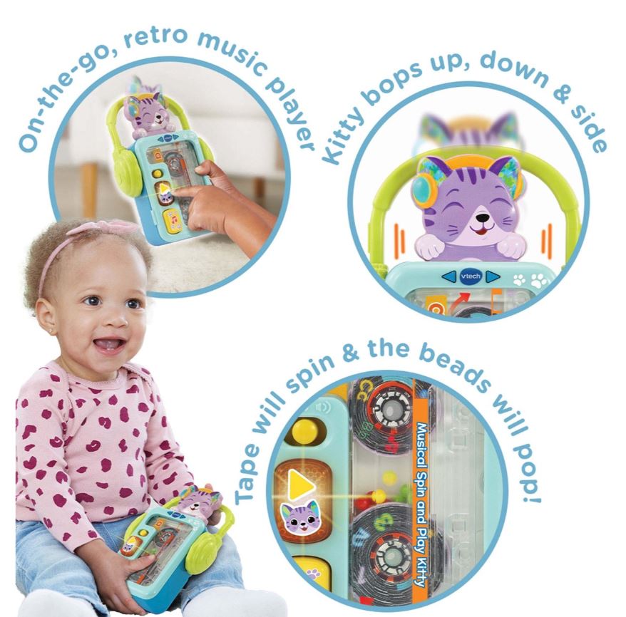 VTech Musical Spin and Play Kitty