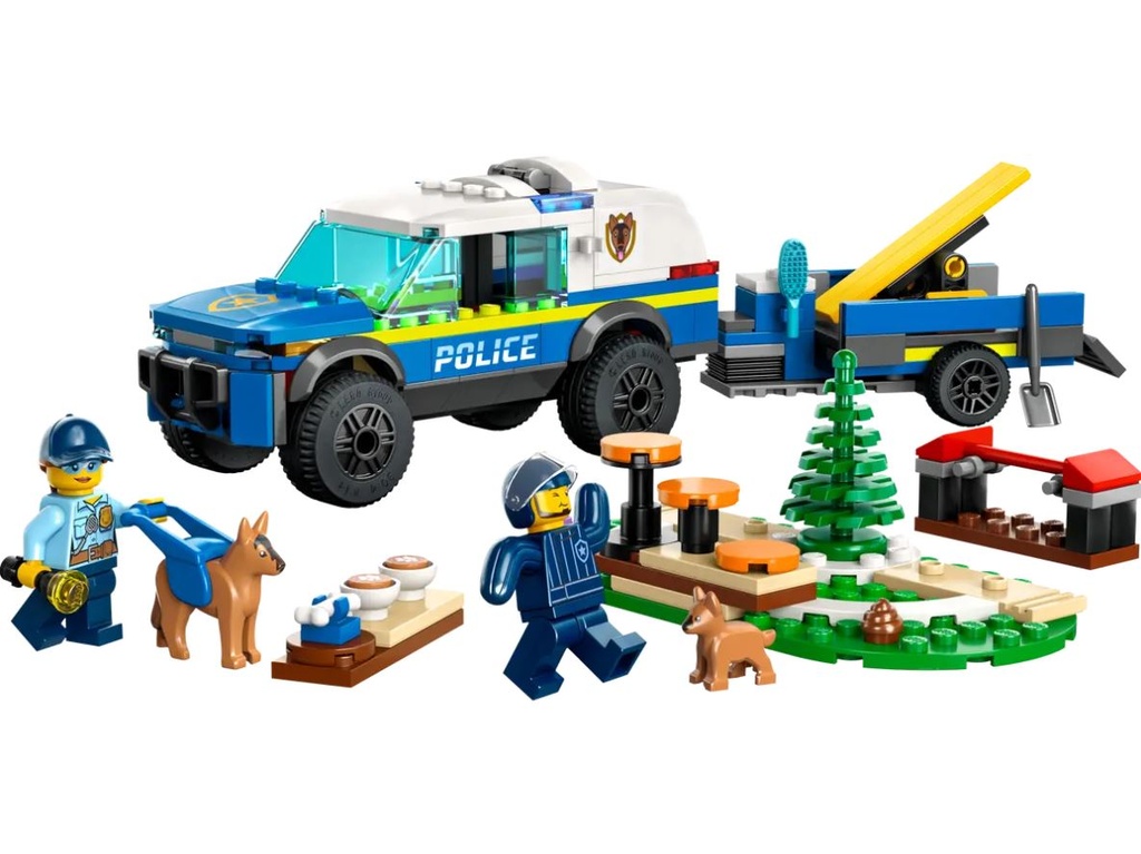 Lego City Mobile Police Dog Training