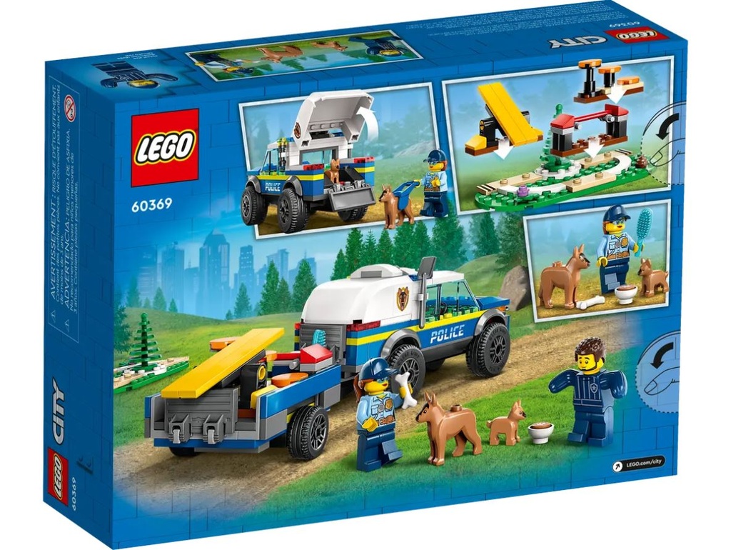 Lego City Mobile Police Dog Training