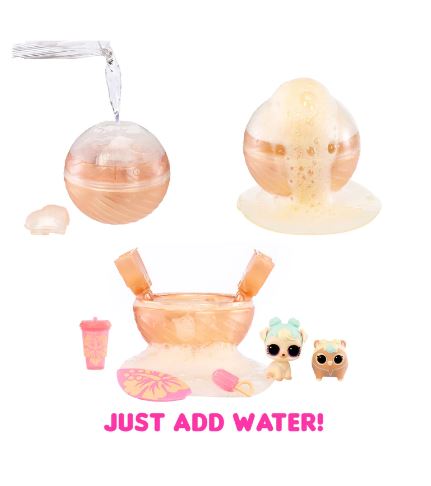 L.O.L Surprise Color Change Bubble Surprise Pets Asst.