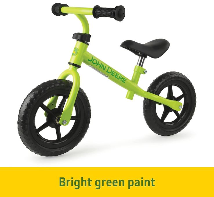 John Deere 10in Balance Bike