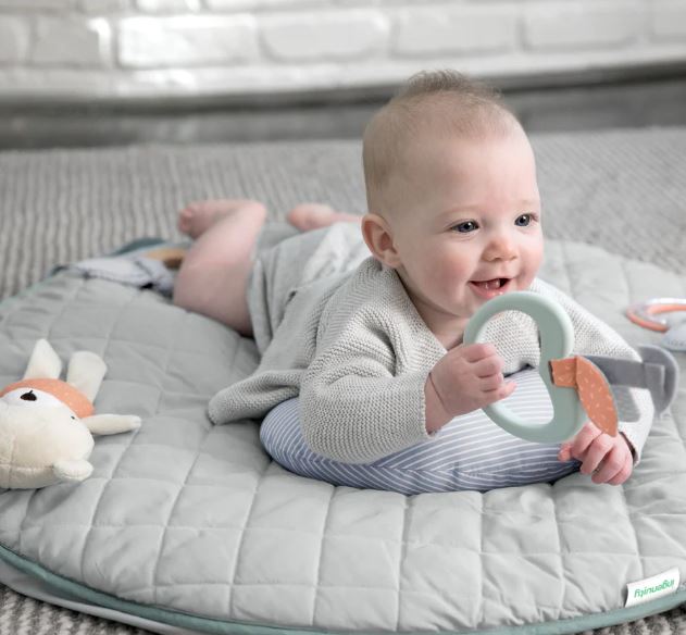 Cozy Spot Reversible Duvet Activity Gym - Loamy