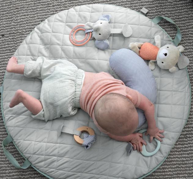 Cozy Spot Reversible Duvet Activity Gym - Loamy