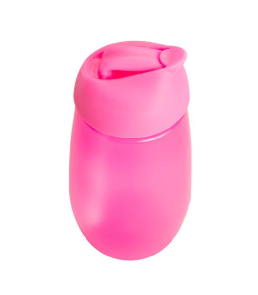 Simple Clean Straw Cup Pink 10oz