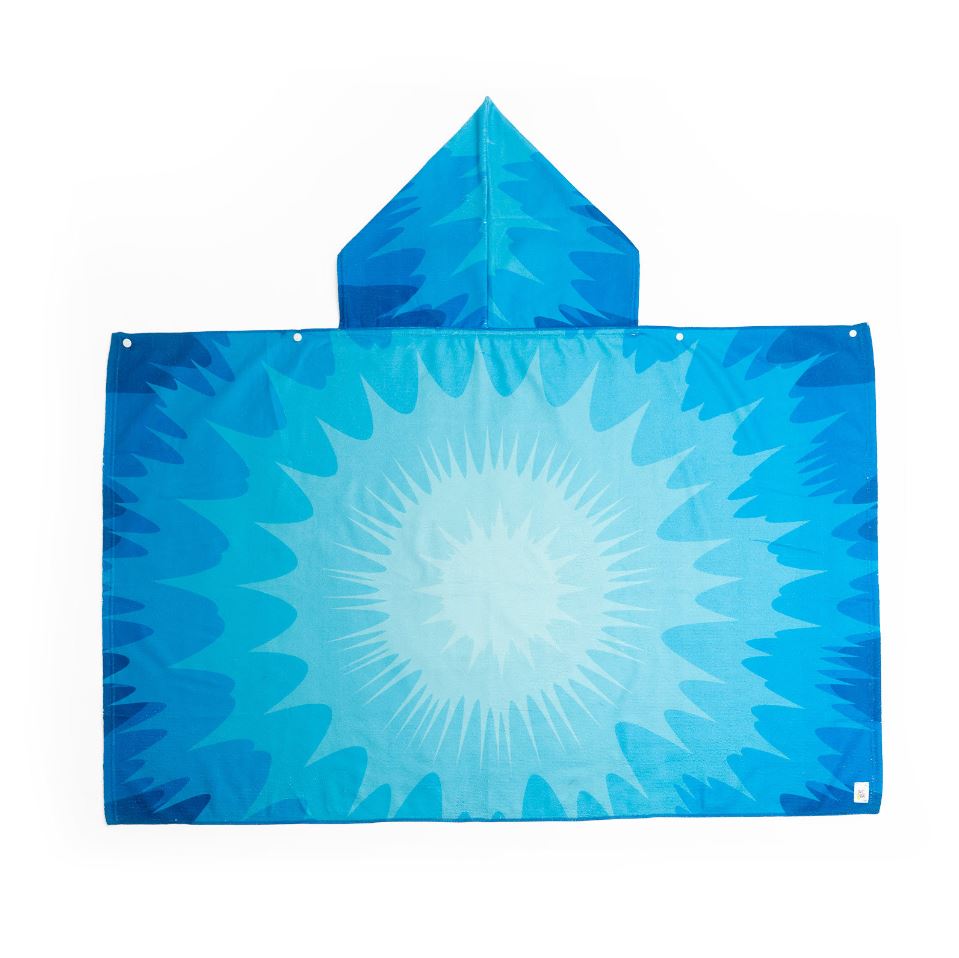 Kids Hooded Beach Towel Assorted
