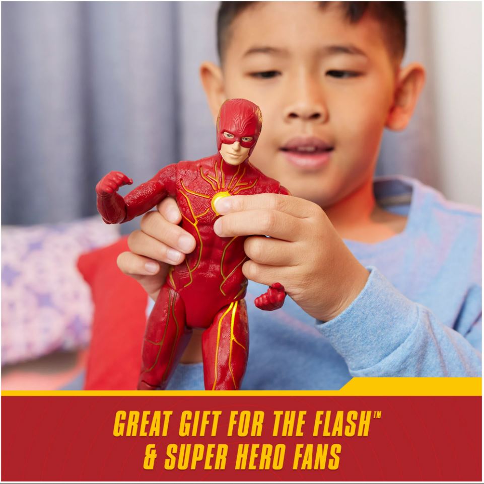 Flash Action Figure with Lights & Sounds 12in