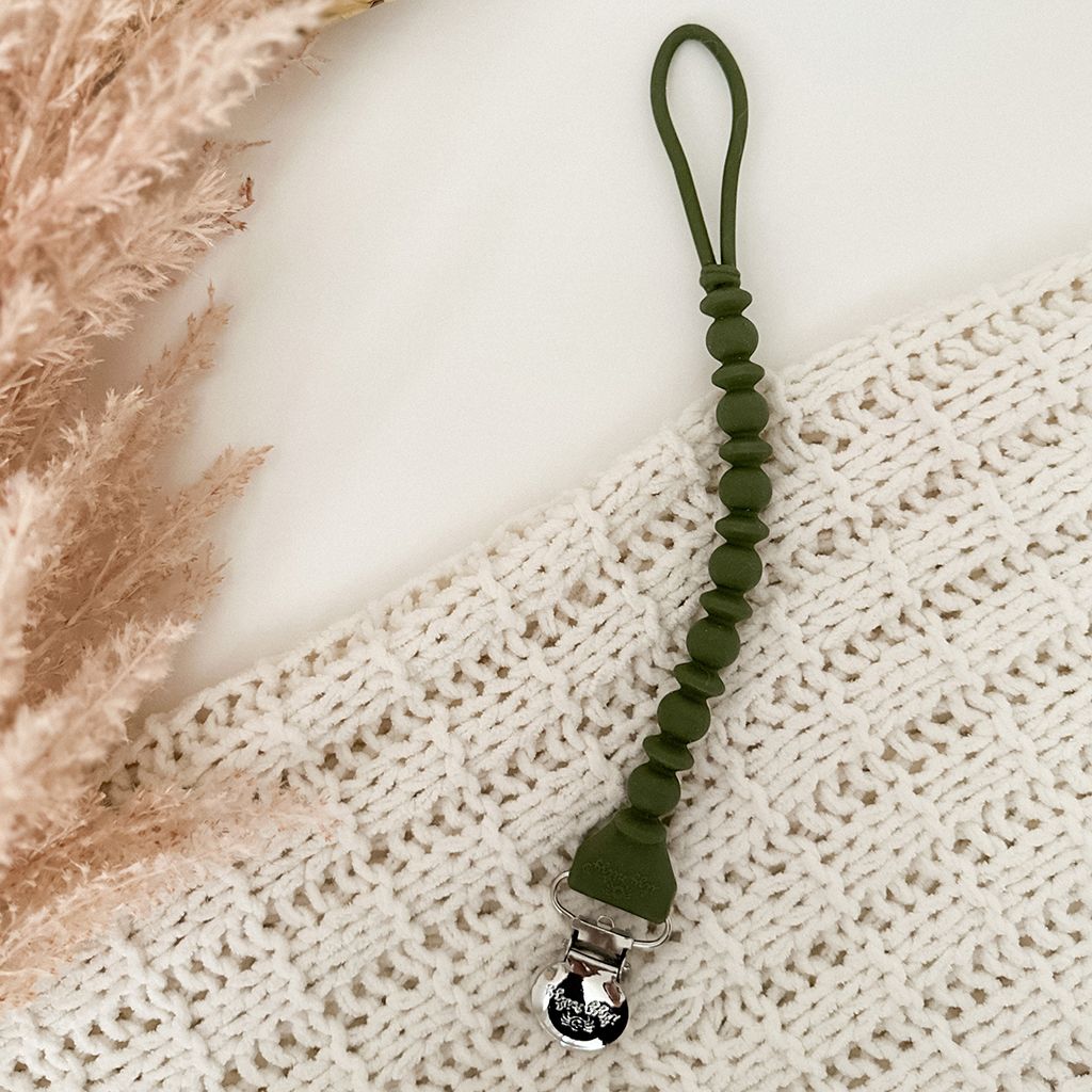 Sweetie Strap Pacifier Clip - Camo