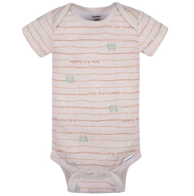 Onesies 3pk Avo-Cuddle NB