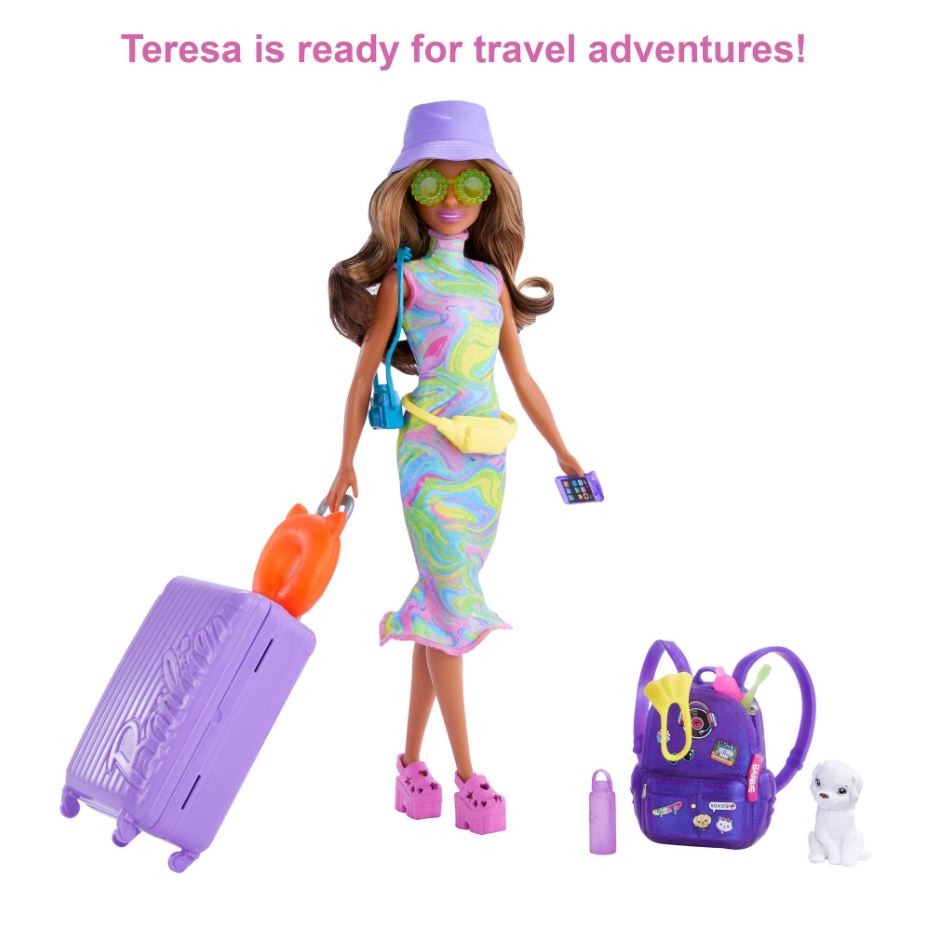 Barbie Travel Doll Brunette