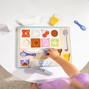 Wooden Magnetic Ice Cream Puzzle & Play Set