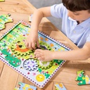 Animal Chase iSpy Wooden Gear Puzzle