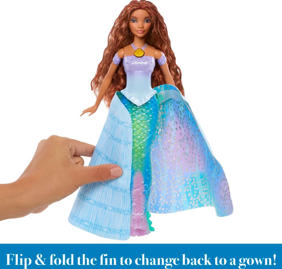 Disney The Little Mermaid Transformation Doll