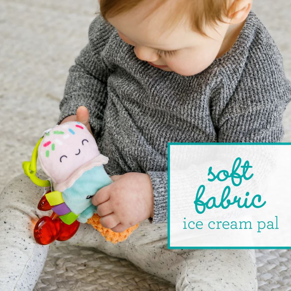 Plushy Pal & Teether - Ice Cream