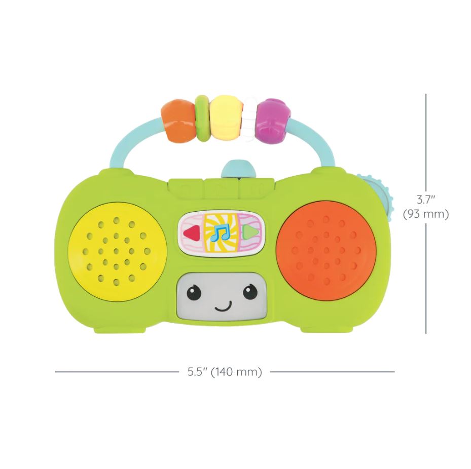 Music & Light Pretend Mini Boombox