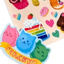 Scented Scratch Stickers - Cat Café 