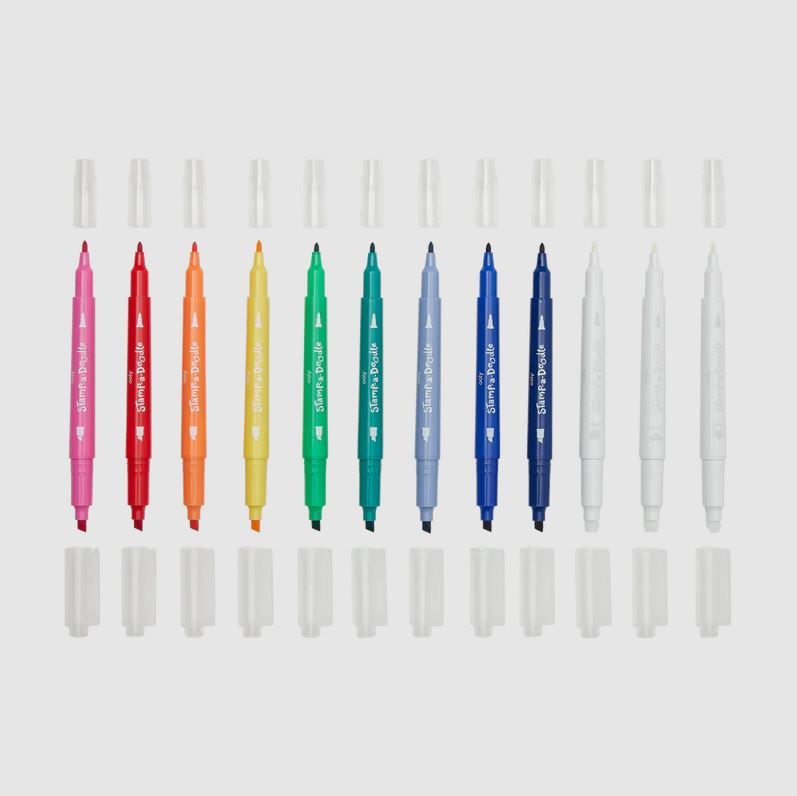 Stamp A Doodle Markers 12ct