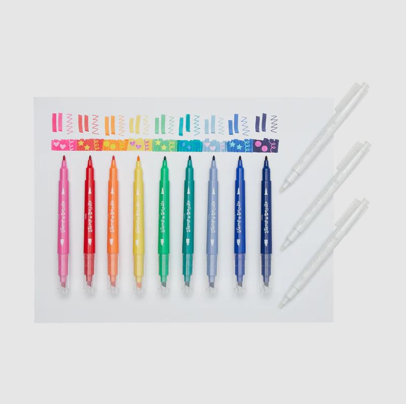 Stamp A Doodle Markers 12ct