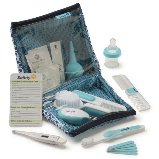 Safety 1st Deluxe Healthcare & Grooming Kit - Aqua