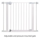 Safety 1st Easy Install Auto-Close Gate w/ Wall Cups