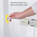Safety 1st Easy Install Auto-Close Gate w/ Wall Cups