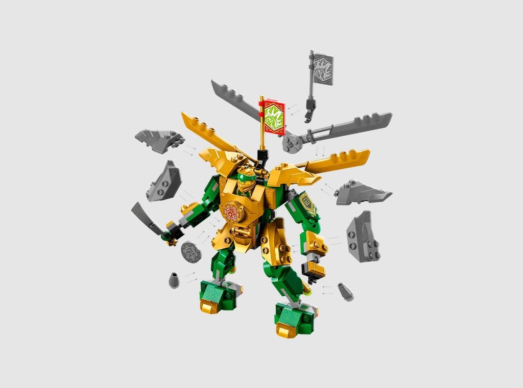 Lego Ninjago Lloyd's Mech Battle