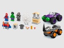 Lego Spidey Hulk vs. Rhino Truck Showdown