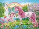 Magical Unicorns 100 pc Puzzle & Colouring Book