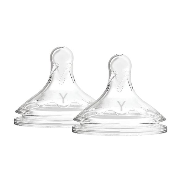 Dr. Brown's Y-Cut Wide Neck Nipple 2pk