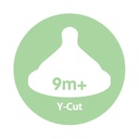 Dr. Brown's Y-Cut Wide Neck Nipple 2pk