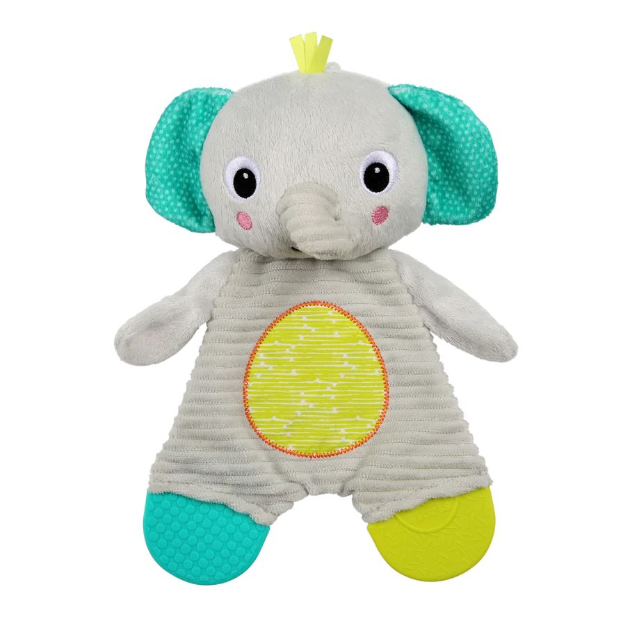 Snuggles & Teeth Plush Teether Toy Assorted