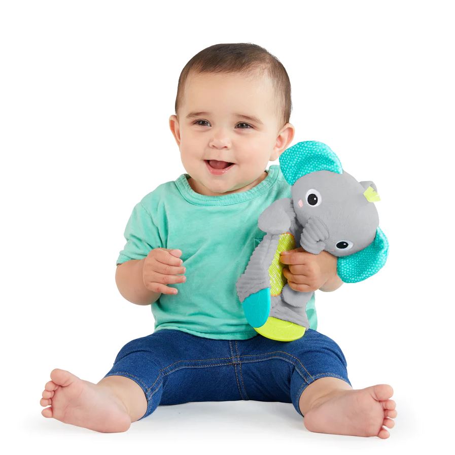 Snuggles & Teeth Plush Teether Toy Assorted