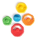 Stack & Teethe Multi Textured Teether Toy