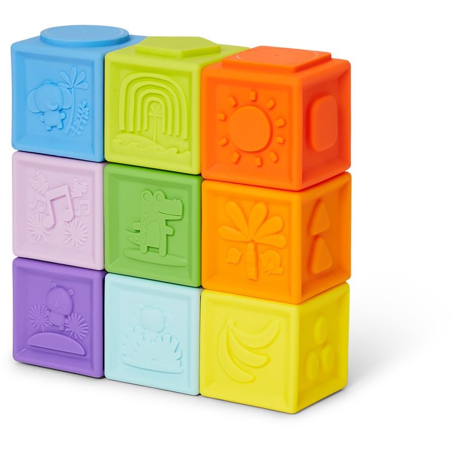 KaleidoCubes 9 Stack & Squeeze Blocks