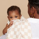 Breastfeeding Boss Nursing Cover - Taupe Checkerboard