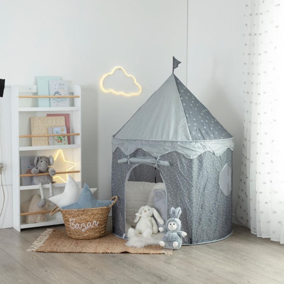 Gray Pop Up Tent