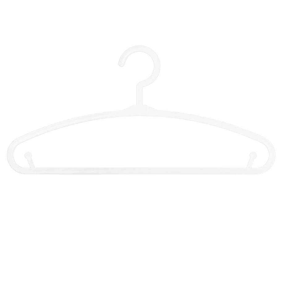 White Hangers 6pk