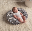 Boppy Plw w Cvr Gray Dinosaurs