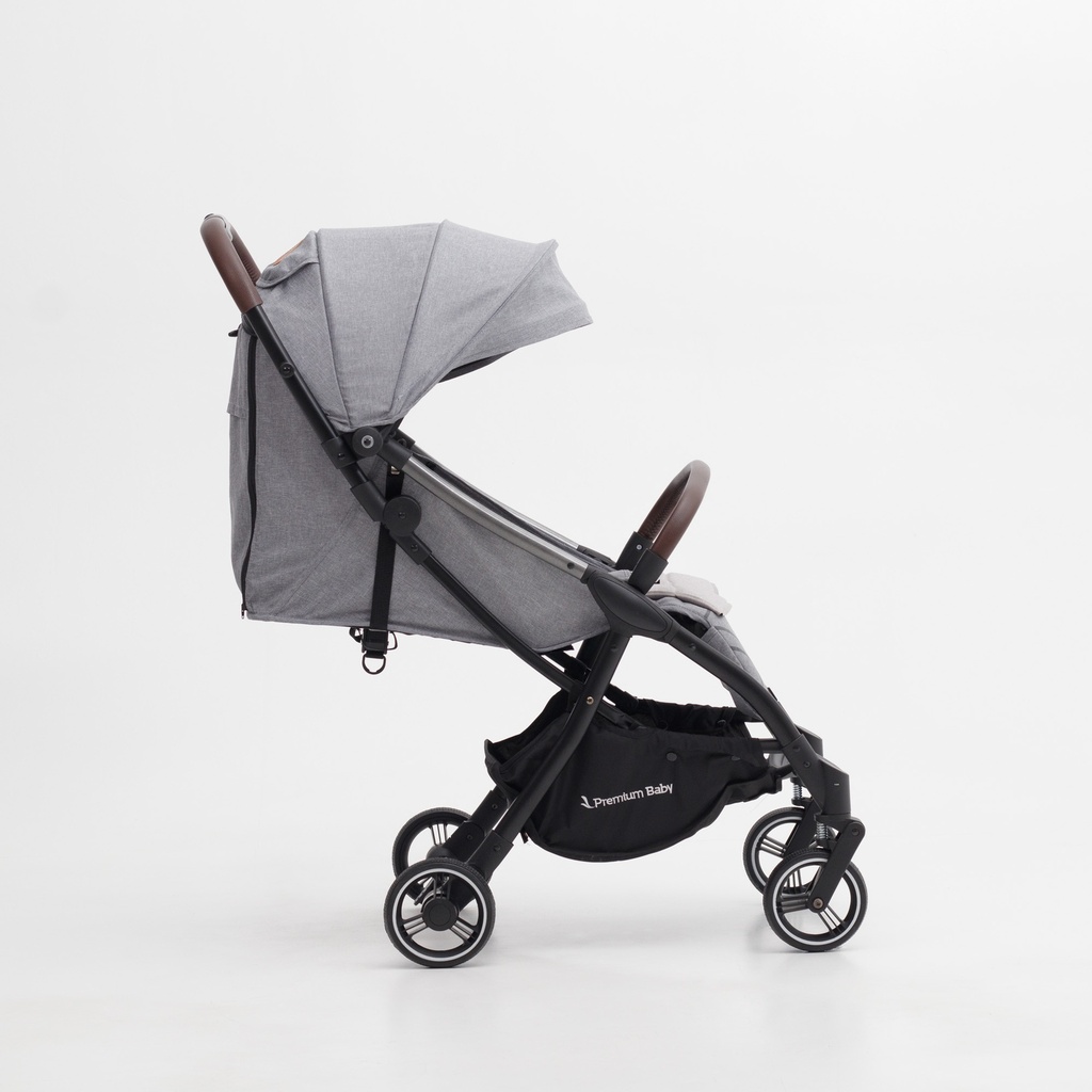 Premium Baby Complus Compact Stroller Grey