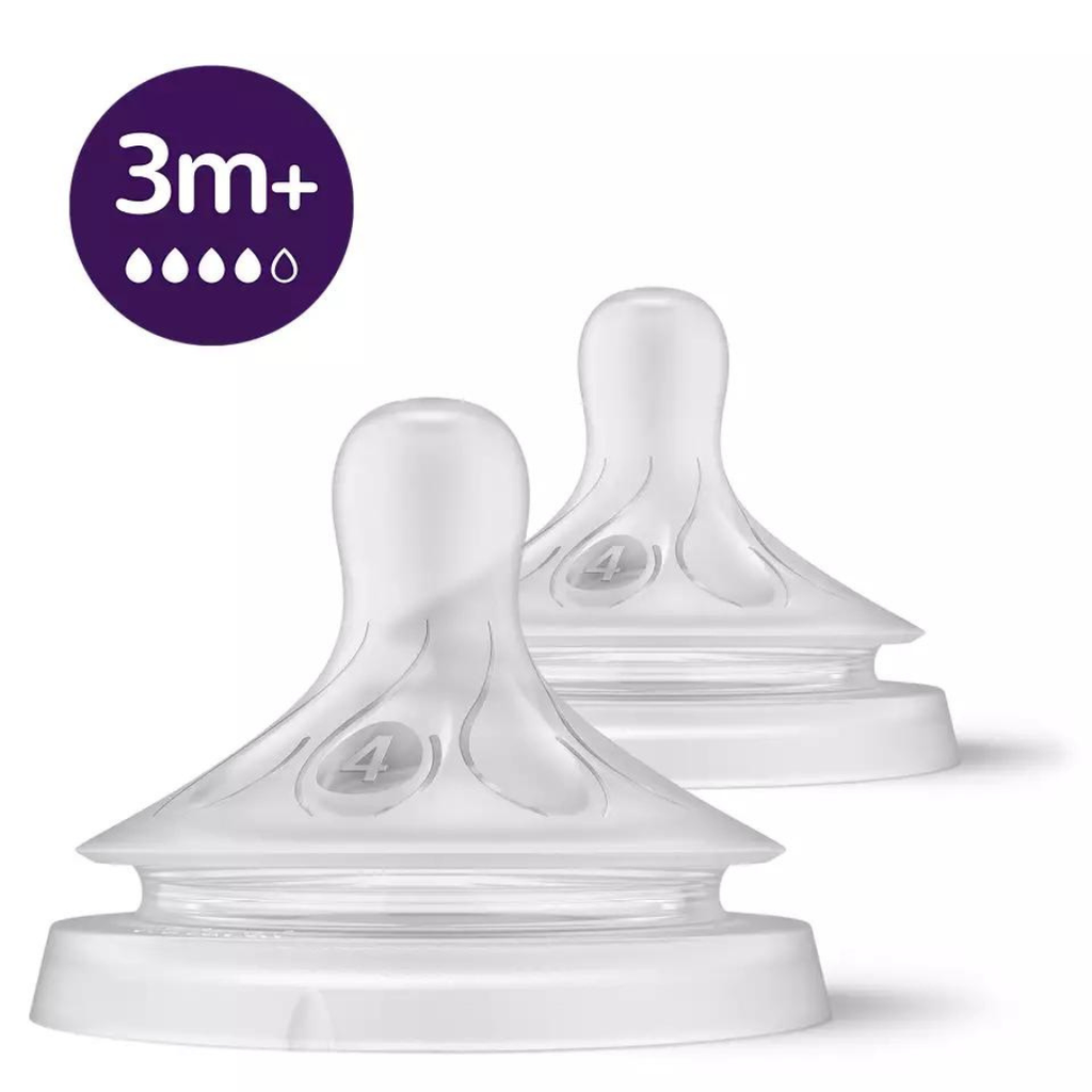 Avent Natural Reponse Nipple 2pk - Fast Flow