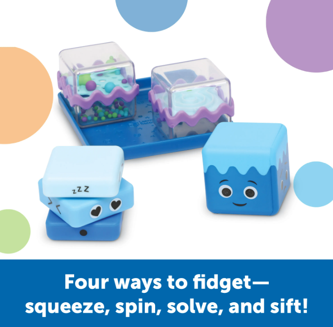 Cool Down Cubes Sensory Fidget Set