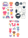 Mini Tattoo Palooza Temporary Tattoos X Suzy - Pawsitive Cats