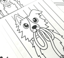 Undercover Art Hidden Patterns Coloring Activity - Dog Days