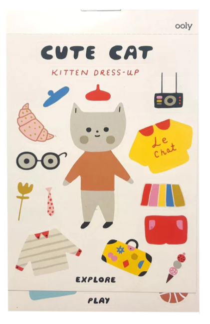 Stickiville Stickers X Suzy: A Whole Lotta Sticker Book - Dress Up Cats