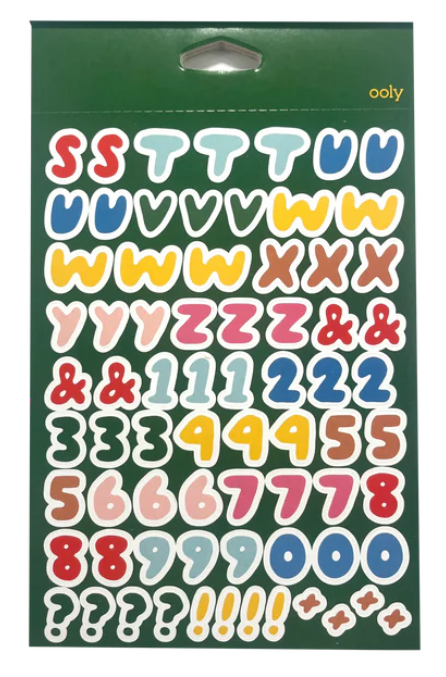 Stickiville Stickers X Suzy: A Whole Lotta Sticker Book - Alphabet