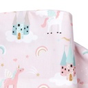 Boppy Pillow with Slipcover Pink Unicorns & Castles