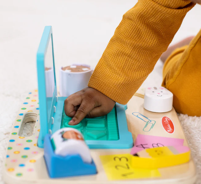 Melissa & Doug Work & Play Desktop Activity Board