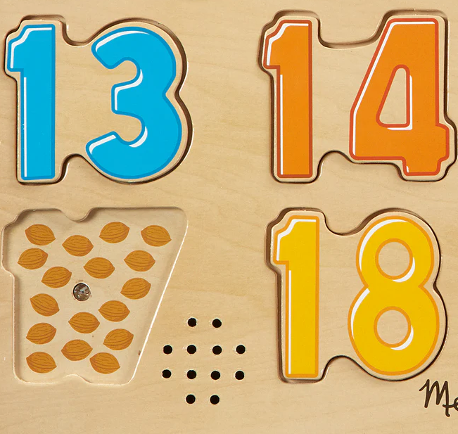 Melissa & Doug Numbers Sound Puzzle