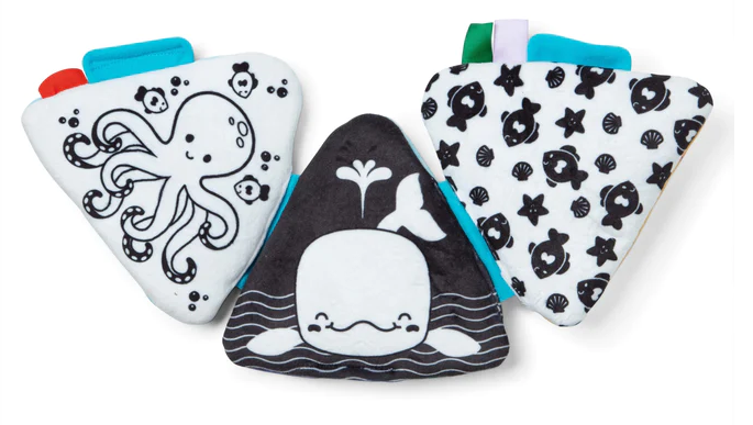 Melissa & Doug Ocean Tummy Time Triangle