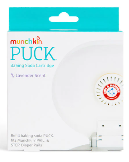 Munchkin Arm & Hammer Puck Diaper Pail Baking Soda Cartridge 